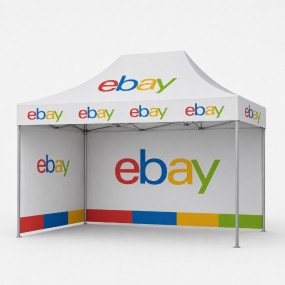 Faltpavillon 3x6 Werbedruck – Mobiles Eventzelt mit Log...